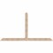 Ekena Millwork Portland Smooth Timber Gable Bracket, Douglas Fir, 108"W x 58"H x 3 1/2"D x 5 1/2"F, 13/12 Pitch GBW108X58X0406POR00SDF - alternate 1